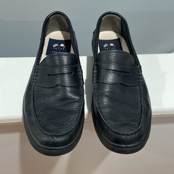 Men's Cole Haan Nantucket 2.0 Penny Loafer Shoe US 9 1/2 M Black Leather - Picture 13 of 16